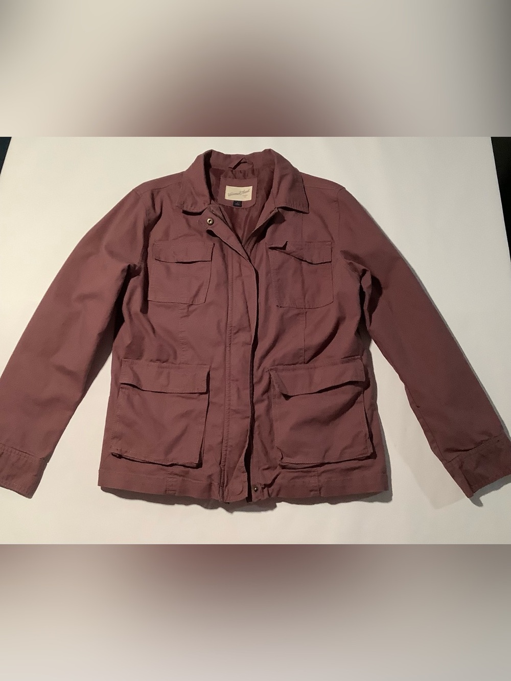 Universal Thread Utility Cotton Jacket in Dusty Mauve